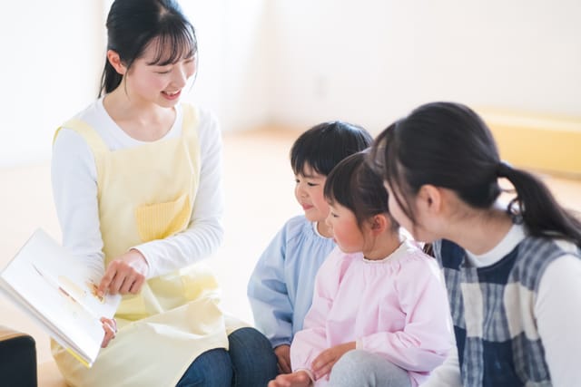 読み聞かせの時間